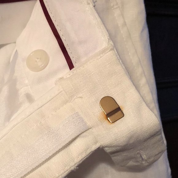 AFAZZY New York men's W32 White linen - Picture 8 of 9